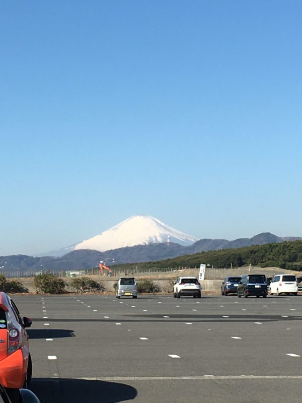 富士山2021年2月平塚